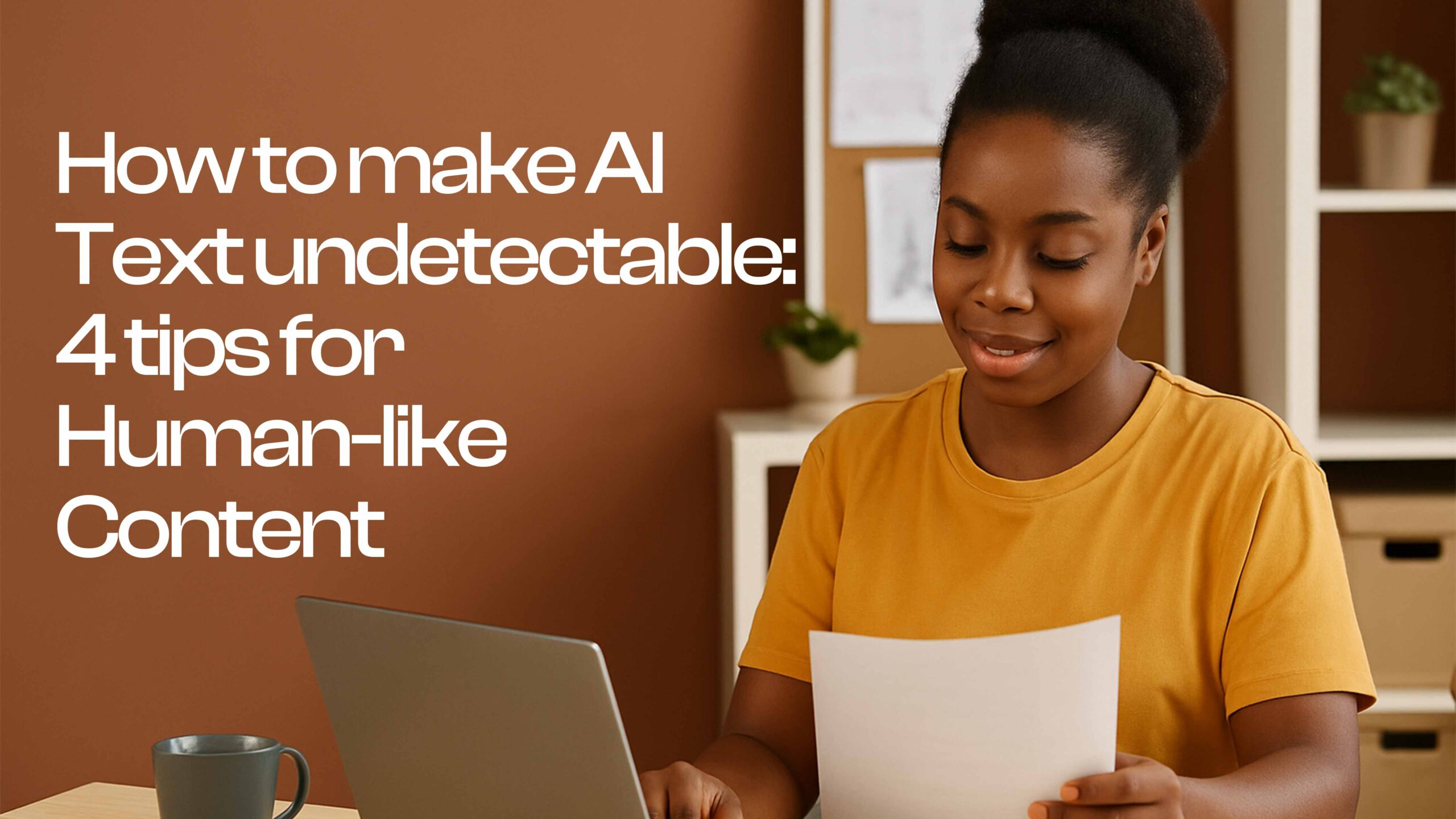 How to make AI text undetectable