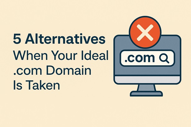 alternatives to .com domain