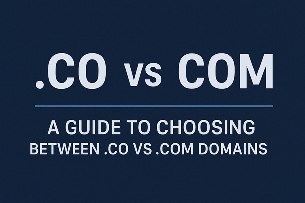 .CO vs .COM domains